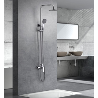 Barra de ducha monomando serie BELGICA acabado cromado - Imagen 1