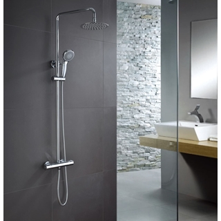 Barra de ducha Termostática serie LONDRES acabado cromo - Imagen 1