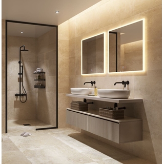 Espejo LED luz en marco iluminado modelo BOSTON - Imagen 2