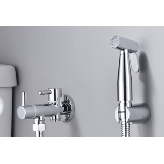 Griferia de bide empotrada NESS acabado cromo conexión w.c. - Imagen 2