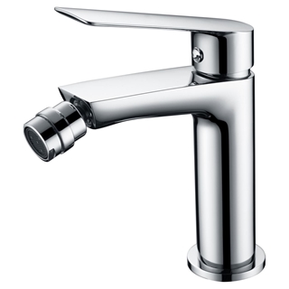 Grifo de bidé monomando serie LUXOR acabado cromo - Imagen 1