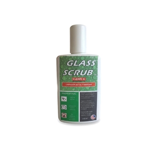 Limpiador patentado para eliminar la cal y manchas GLASS SCRUB 150 ml - Imagen 1