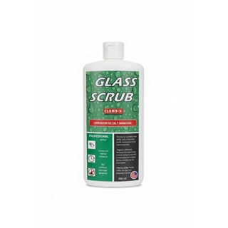 Limpiador patentado para eliminar la cal y manchas GLASS SCRUB 300 ml - Imagen 1
